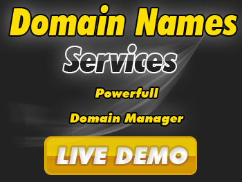 Modestly priced domain name registration service providers